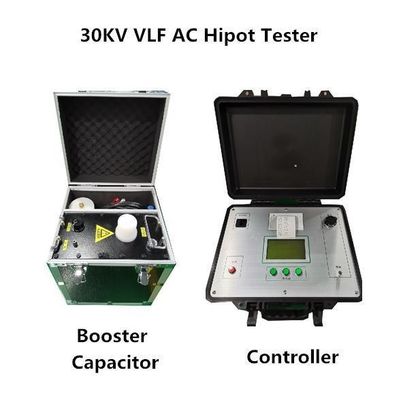 Vlf AC ทนแรงดัน Tester 30-80kv 0.05Hz ความถี่ออก ปรับแต่ง
