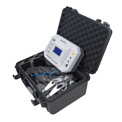 เครื่องตรวจจับโลหะใต้ดินแบบ Dual Pistols พร้อมเสียงพูดเพื่อหาตําแหน่งความผิดพลาดของเคเบิล