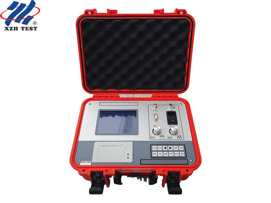 TDR Cable Fault Pre-Locator แบบพกพาพร้อมเครื่องพิมพ์ 30 กม. 5.7 นิ้ว LCD XHGG501B