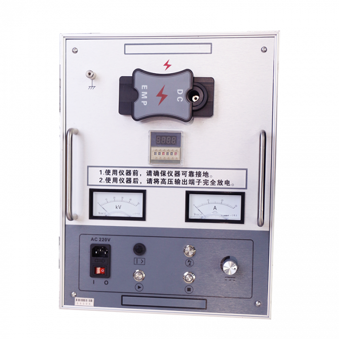 เครื่องกําเนิดแรงกระตุ้นความแรงสูงสําหรับการทดสอบความผิดพลาด Flashover ความแรงกระตุ้นความแรงกระตุ้น 35kV และพลังงานการปล่อย 2450J 2