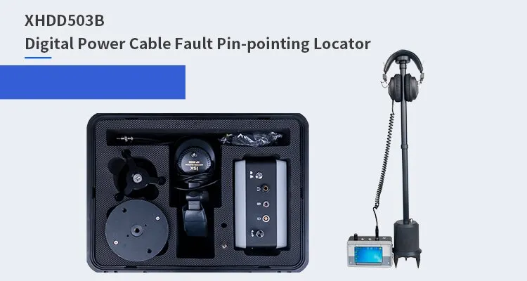 เครื่องชี้แจงความผิดพลาดของเคเบิลใต้ดิน Acousto-Magnetic Synchronization Fixed-point Cable Fault Locator 1