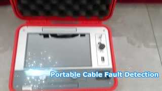 เครื่องระบุตำแหน่งสายเคเบิลใต้ดินแบบพกพา XHHG502A1