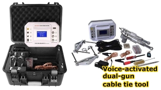 เครื่องมือรัดสายไฟปืนคู่สั่งงานด้วยเสียง XHZS506YS